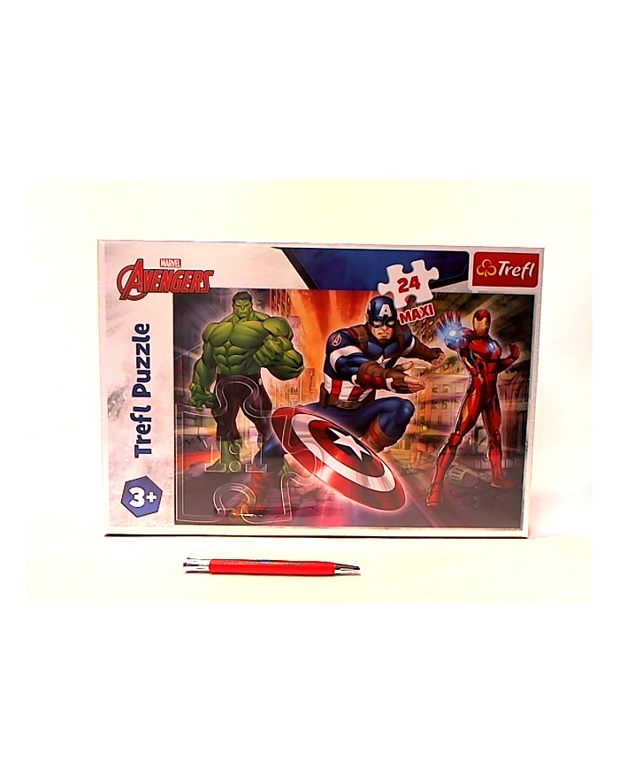 Puzzle 24-Maxi Avengers. W świecie Avengersów 14321 Trefl główny
