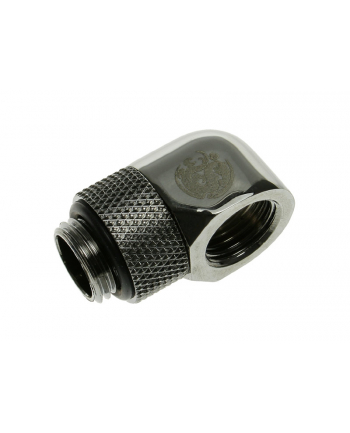 Bitspower adapter obrotowy 90° G1/4'' na IG1/4'' Black Sparkle BP-BS90R nr 2
