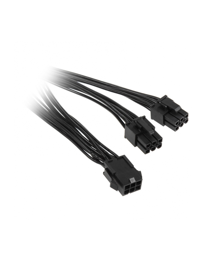 Adapter 6-Pin-PCIe 2x 6-Pin-PCIe Czarny 15cm - ZUAD-766 główny