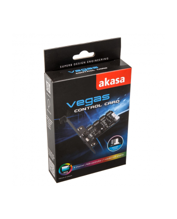 Akasa Kontroler LED Vegas RGB (AKRLD02)