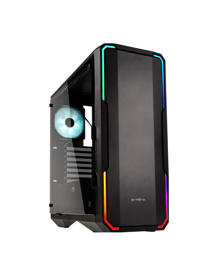 Bitfenix Enso RGB TG Okno Czarna (BFCENS150KKWGKRP) główny