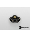 Bitspower Multi-Link Adapter 90 Stopni Carbon Black (BP-CBE90DML) - nr 3