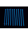 BitsPower Opaski na kable 120mm 20 szt - UV niebieskie ( BP-UVCT-1 ) - nr 1
