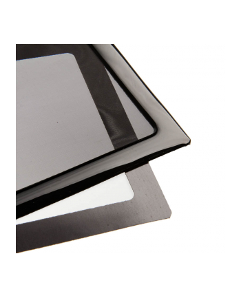 DEMCIFLEX FILTR PRZECIWKURZOWY DO CHŁODNIC 360MM CZARNY 6009801957586 (3x120mm Square black mesh/magn) nr 2