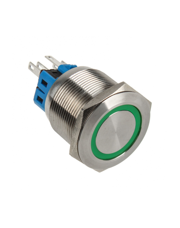 DimasTech Przycisk LED 25mm Zielony (PD056) główny