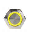 DimasTech Przycisk LED 25mm Żółty (PD060) - nr 2