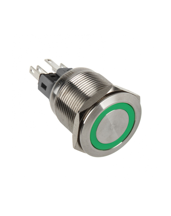 DimasTech Przycisk LED 22mm Zielony (PD098) główny