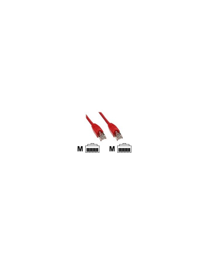 COS Cable Desk Patch Cable TP Cat5e SFTP 1m Red (COSCD836509) główny