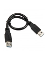 Kabel USB InLine USB A - USB A 0.3m czarny (35203) - nr 4