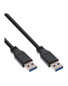 InLine USB 3.0 A/A 0.5m Czarny (35205) - nr 4