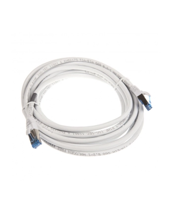 Inline Patch Kabel Sieciowy Cat.6A, S/Ftp (Pimf), 500Mhz, Biały, 5M (76805W)