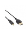 InLine 4K - UltraHD - Kabel Micro Superslim HDMI A na D czarny - 0.5m - nr 15