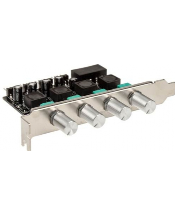 Lamptron CP436 4-Kanal-Fan Controller do PCI-Slot Srebrny (LAMPCP436S)