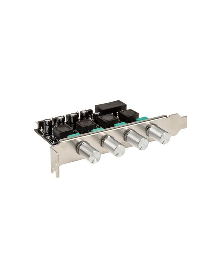 Lamptron CP436 4-Kanal-Fan Controller do PCI-Slot Srebrny (LAMPCP436S) główny