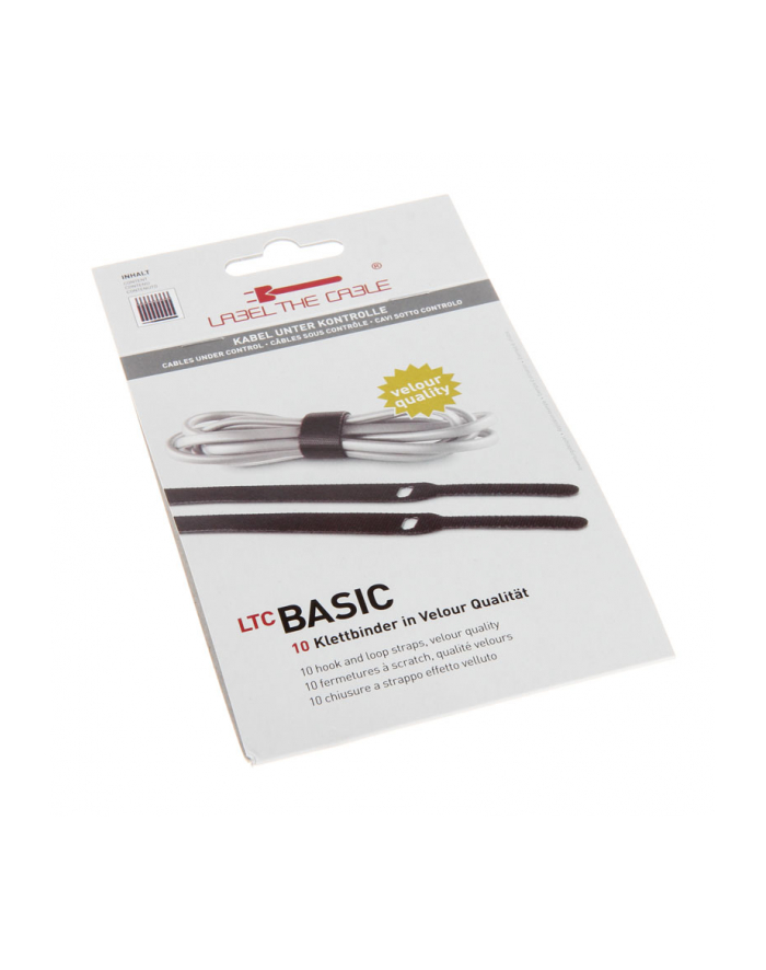 Label the Cable ETYKIETY RzEPOWE 10 SzT. CzARNE 4260162070686 (LTC 1110) główny