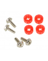 Lamptron HDD Rubber Screws PRO - red (MOLT-075) - nr 1