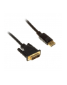 InLine Adapter - DisplayPort DP na DVI Kabel 5m (17115) - nr 1