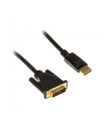 InLine Adapter - DisplayPort DP na DVI Kabel 5m (17115)