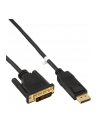 InLine Adapter - DisplayPort DP na DVI Kabel 5m (17115) - nr 4