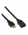 InLine HDMI HDMI (M/Ż) Czarny 2m (17632G) - nr 1