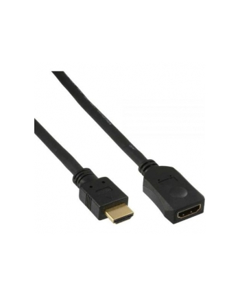 InLine HDMI HDMI (M/Ż) Czarny 2m (17632G)