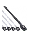 InLine Mini-SAS na 4x SATA 0.5m Czerwony (27620) - nr 9