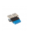 InLine USB 3.0 Adapter, 2x Buchse A auf Pfostenanschluss (33444I) - nr 2
