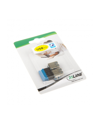 InLine USB 3.0 Adapter, 2x Buchse A auf Pfostenanschluss (33444I)