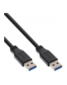 InLine USB 3.0 A/A 0.5m Czarny (35205) - nr 3