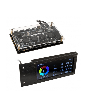 Lamptron SM436 Wentylator RGB PCI i kontroler LED (LULS321)
