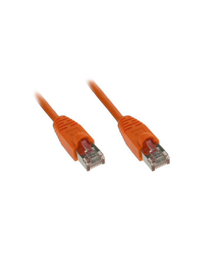 inline 2m Kabel krosowy 100 Mbit RJ45 - pomarańczowy (72502O) główny