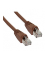 inline 3m Kabel krosowy 100 Mbit RJ45 rązowy (72503K) - nr 2