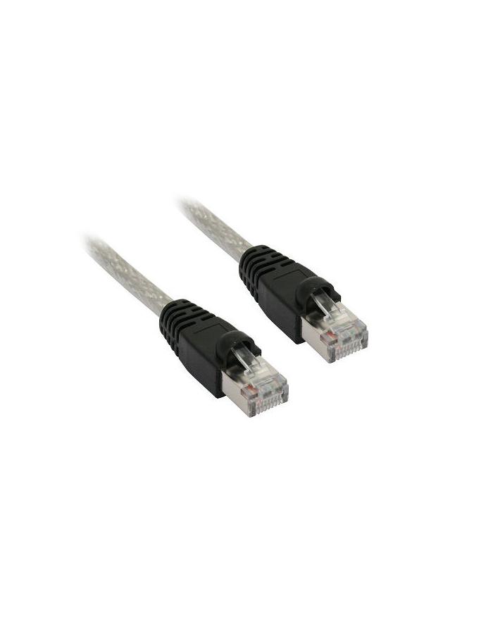 inline 3m Kabel krosowy 100 Mbit RJ45 - przezroczysty (72503T) główny