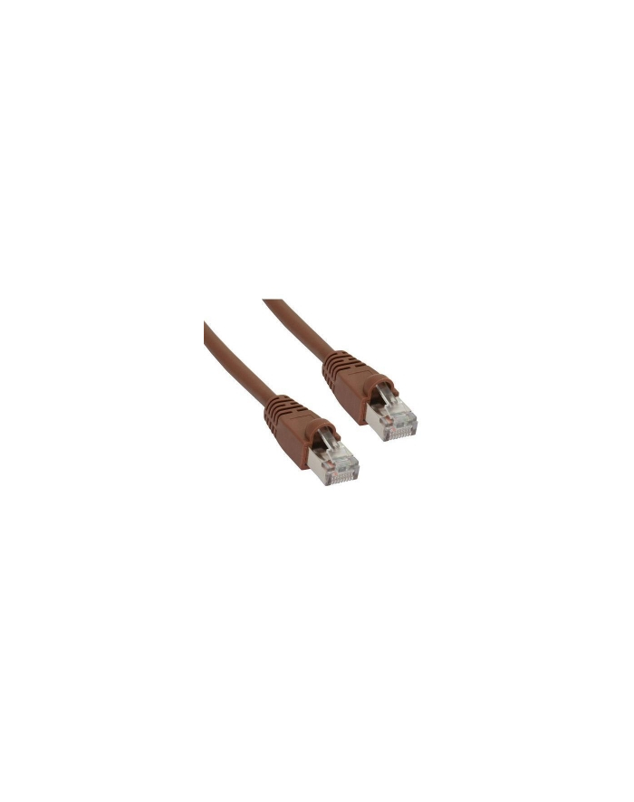 inline 1m Kabel krosowy 100 Mbit RJ45 rązowy (72511K) główny