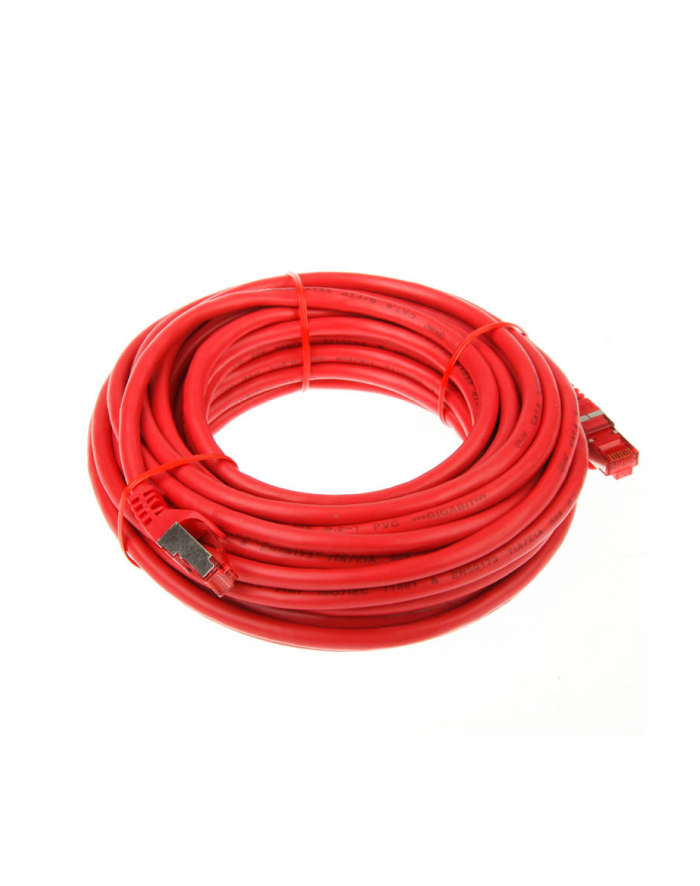 inline 10m Cat.6 kabel sieciowy 1000 Mbit RJ45 - czerwony (76400R) główny