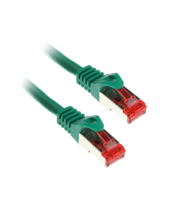 inline 0,5m Cat.6 kabel sieciowy 1000 Mbit RJ45 - zielony (76450G)