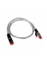 inline 0,5m Cat.6 kabel sieciowy 1000 Mbit RJ45 - przeźroczysty (76450T) - nr 2