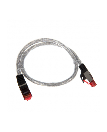 inline 0,5m Cat.6 kabel sieciowy 1000 Mbit RJ45 - przeźroczysty (76450T)