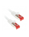 inline 0,5m Cat.6 kabel sieciowy 1000 Mbit RJ45 iały (76450W) - nr 1