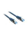 InLine Kabel sieciowy Cat.6A S/FTP 500MHz Niebieski 1,5m (76814B) - nr 1