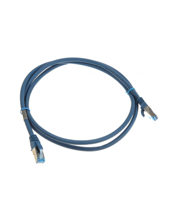 InLine Kabel sieciowy Cat.6A S/FTP 500MHz Niebieski 1,5m (76814B)