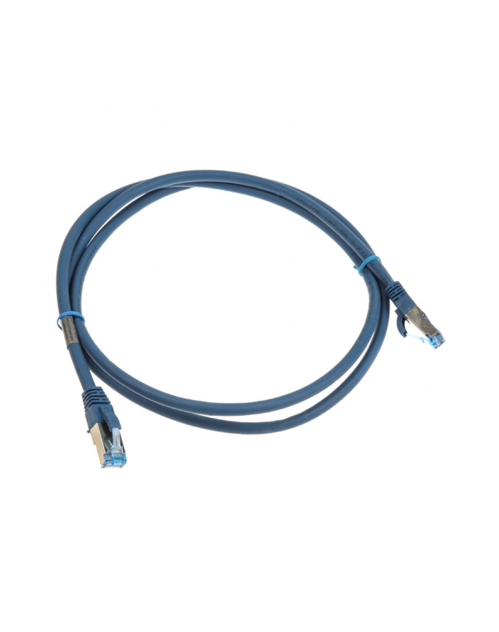 InLine Kabel sieciowy Cat.6A S/FTP 500MHz Niebieski 1,5m (76814B) główny