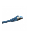 InLine Kabel sieciowy Cat.6A S/FTP 500MHz Niebieski 1,5m (76814B) - nr 3