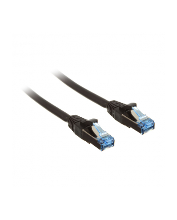 InLine Kabel sieciowy Cat.6A S/FTP 500MHz Czarny 1,5m (76814S)