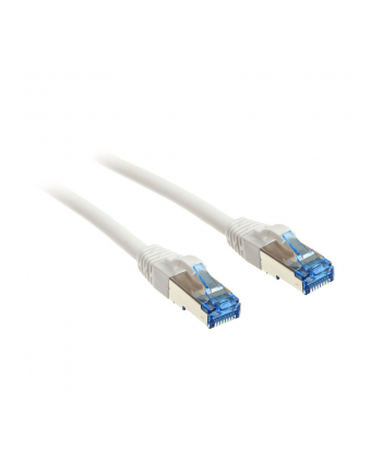InLine Kabel sieciowy Cat.6A S/FTP 500MHz Biały 0,5m (76850W)