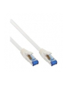 InLine Kabel sieciowy Cat.6A S/FTP 500MHz Biały 0,5m (76850W) - nr 4