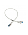 InLine Kabel sieciowy Cat.6A S/FTP 500MHz Biały 0,5m (76850W) - nr 6