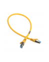 InLine Kabel sieciowy Cat.6A S/FTP 500MHz Żółty 0,5m (76850Y) - nr 2