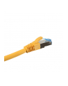 InLine Kabel sieciowy Cat.6A S/FTP 500MHz Żółty 0,5m (76850Y) - nr 3