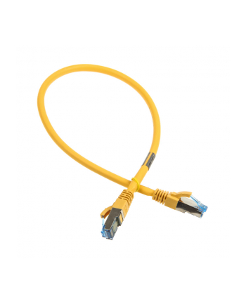 InLine Kabel sieciowy Cat.6A S/FTP 500MHz Żółty 0,5m (76850Y) nr 2